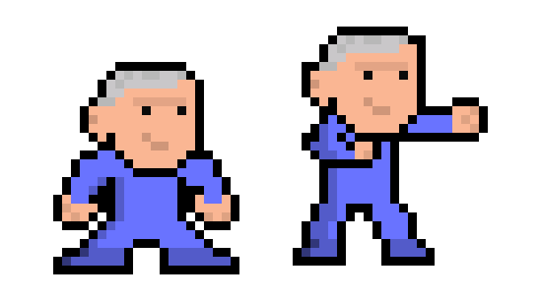 [fc47e2] 8 Bit Fighter Template
