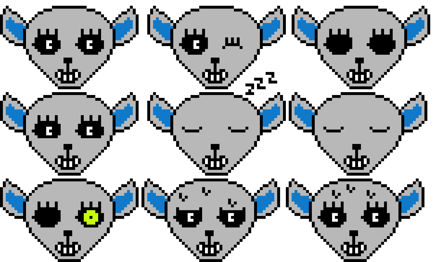 [9664c4] Jessica Faces (Color edition,and the only edition)