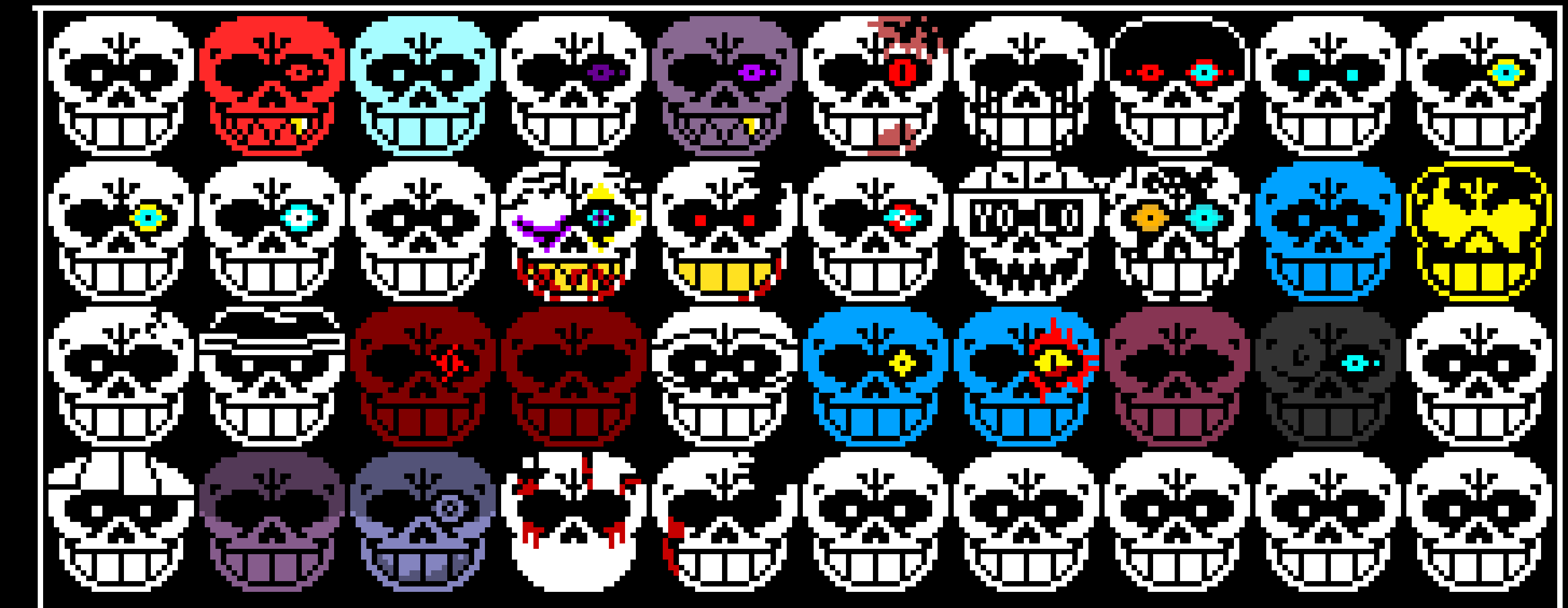[e87b6e] 35 Sans AU's