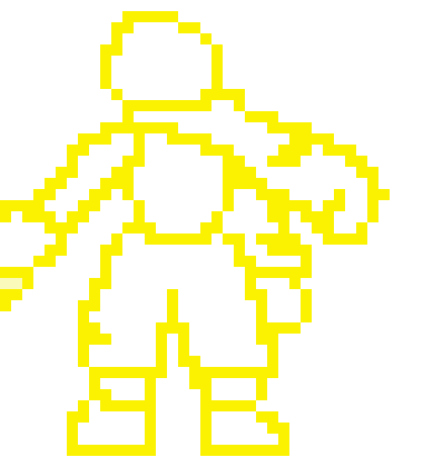 [53a360] Super Outline kicks the drones to xavier making it seem like mettaton is attacking him *