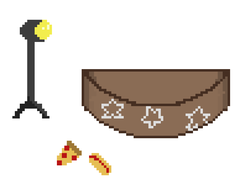 [9664c4] Escenary and props