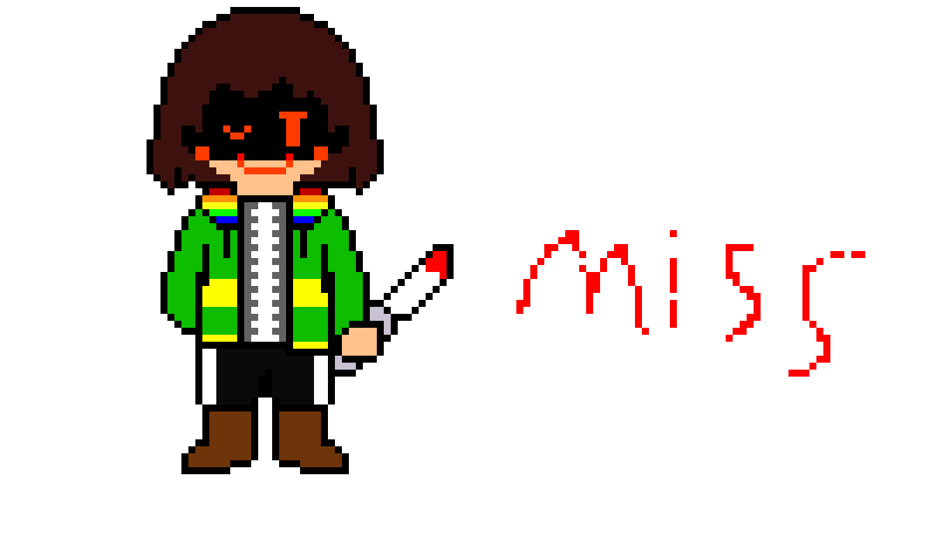 [d46952] I'm ss chara I can dodge too you know