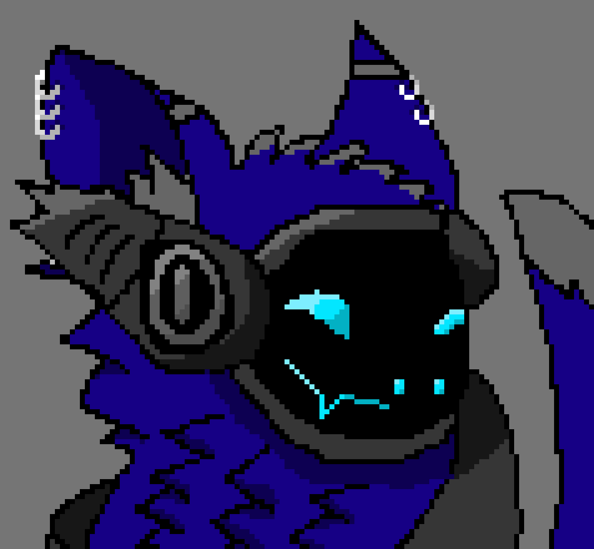 *unslurred* Oh tanks! I made new Protogen too! Its sorta lazy but it still looks cool! -FT John