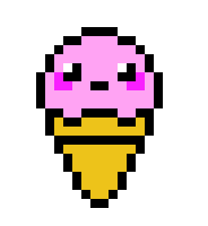 [9664c4] Cute ice cream, small, but cute!
