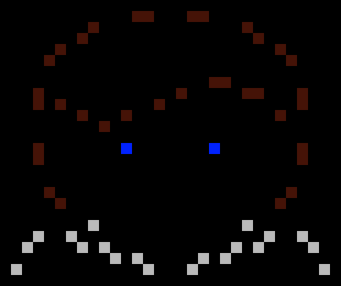 [57dac4] *slowly transforms back to its original form as it walks towards you*