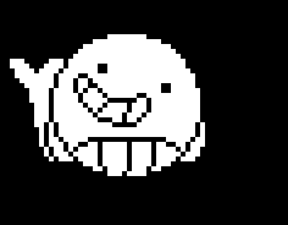 [9664c4] cartoontale the pink floating whale that would give you some finn