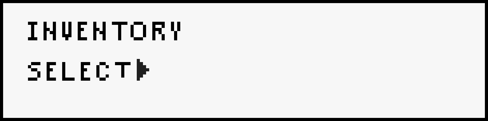 [95e635] inventoryselect