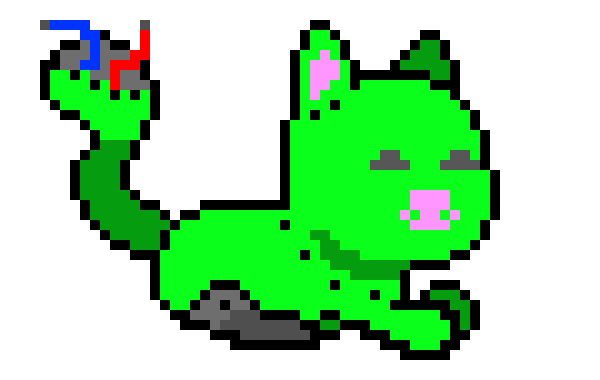 [3a33bd] (wakes up) thank you spectral(jumps on his shoulder and falls asleep)Zzz-Speck