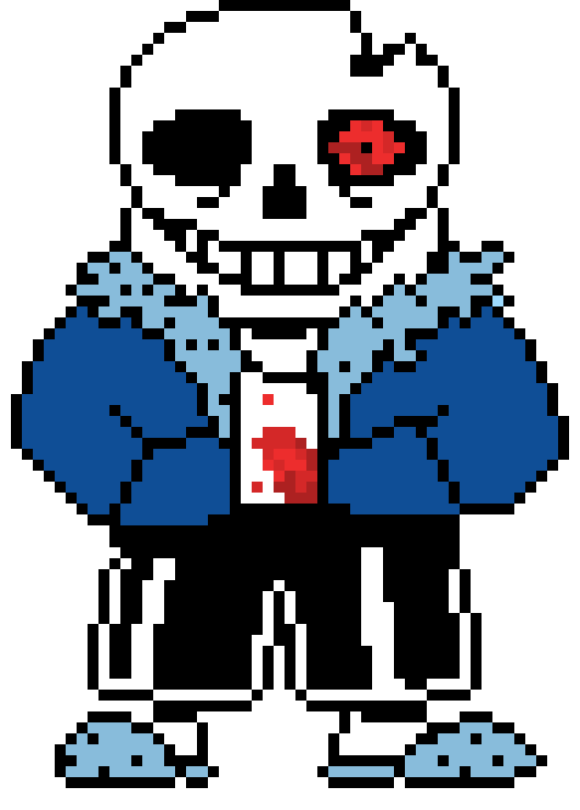 Horrortale SANS sprite 