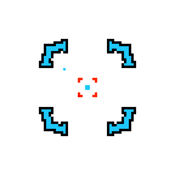 [0fbfbf] Minecraft Crosshair Circle