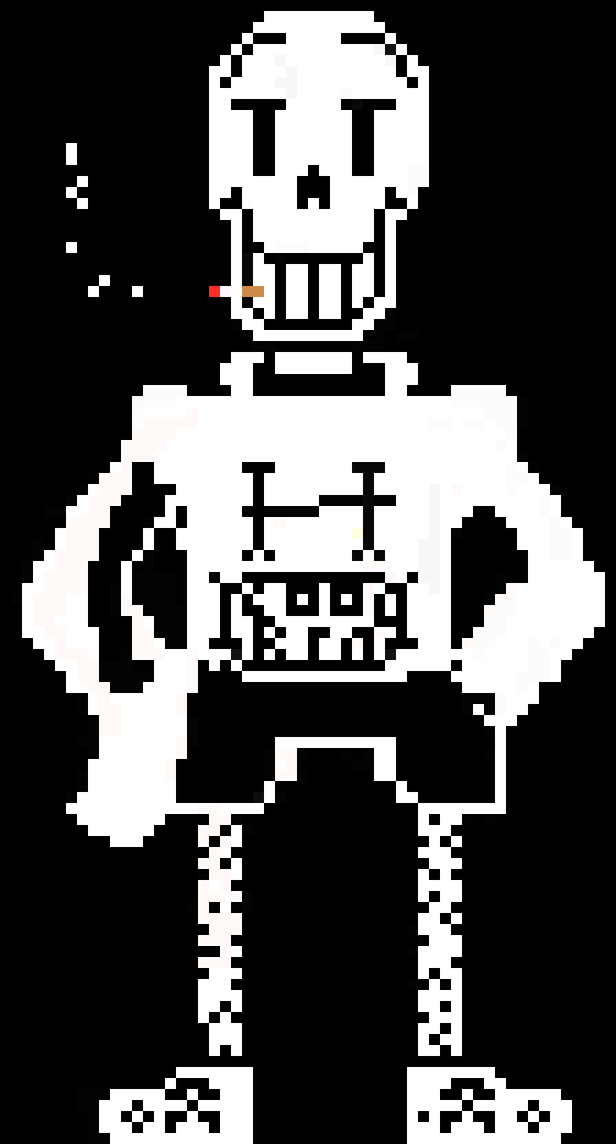 [5685c1] Undertale Papyrus Battle sprite