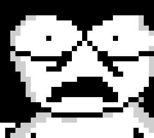 I GOTTA GET OUT OF HERE! -He runs off and can hear his loud footsteps from 80 miles away--