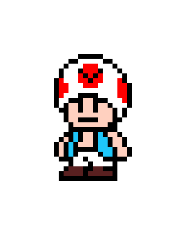 [9664c4] Pixel Art Toad