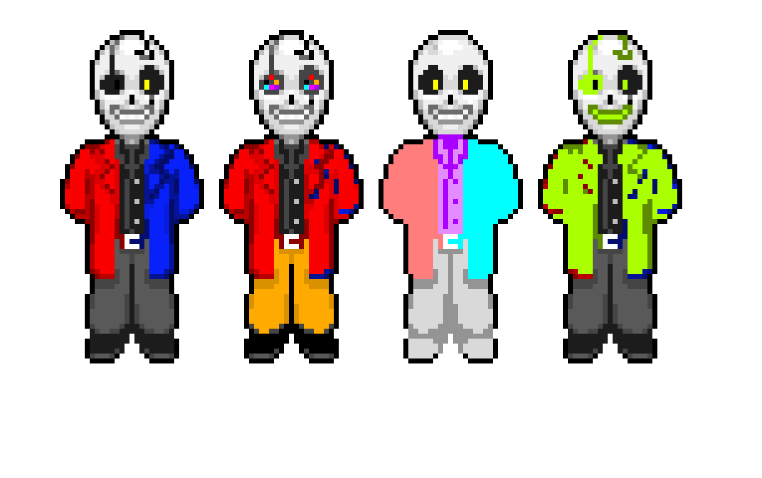 [9664c4] Mixtale Gaster in The Three AU's