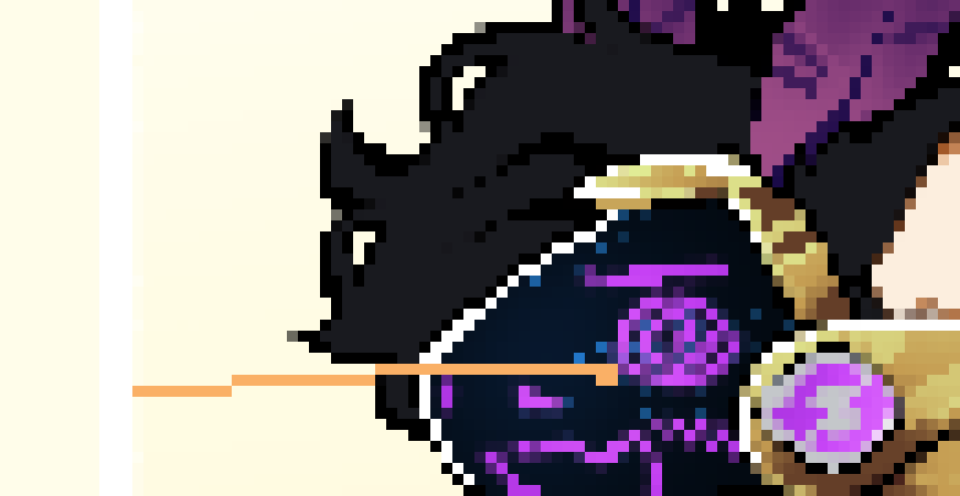 [dfd3c8] Step one of scaring a person away you draw a skin colored line
