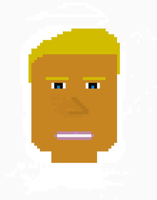 [9664c4] Self portrait  pixel art