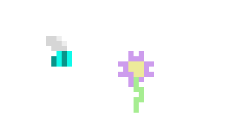 [c9c00b] Bee flower frame 3