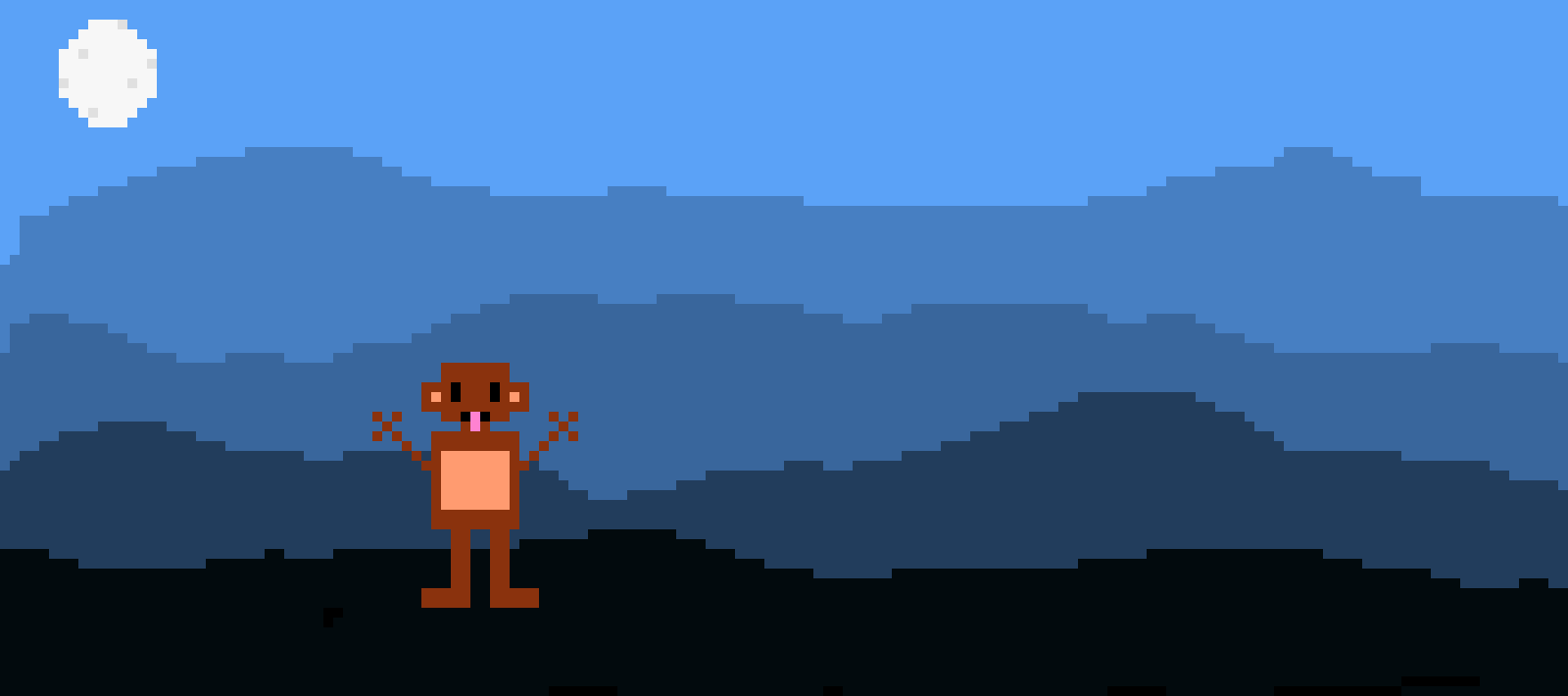 [c9c275] monkey landscape thing