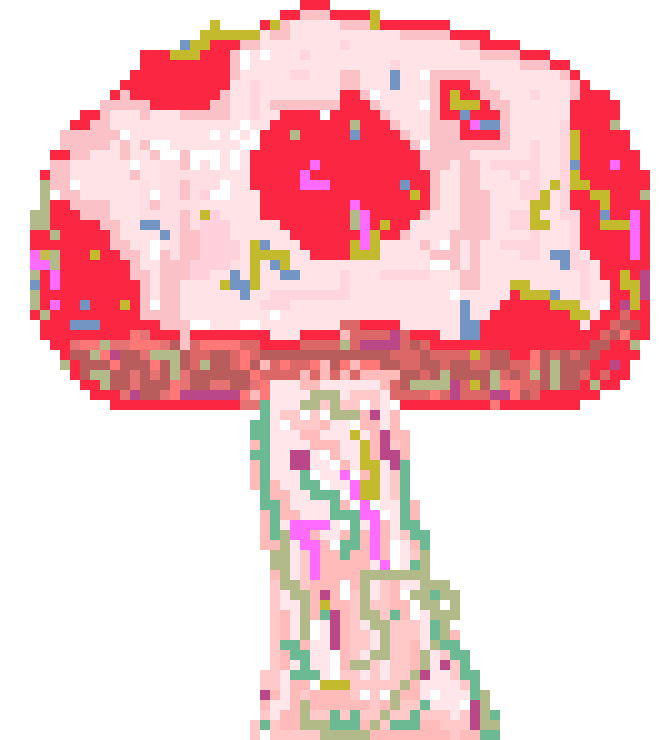 [ac13b4] mushroom pixels