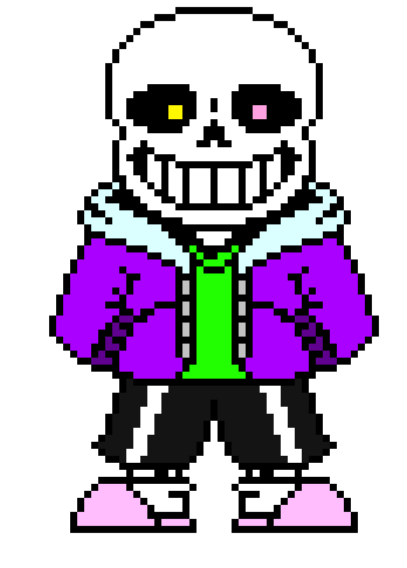 AdventureTale (my au) sans battle sprite