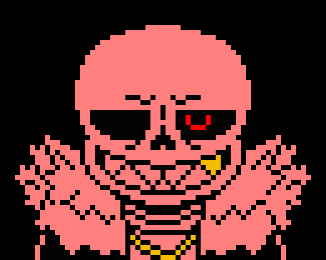 [7ce906] *(Fell teleports quite a distance from SF Asriel, but still enough for them to both spot each other.) -HorrorTale Sans