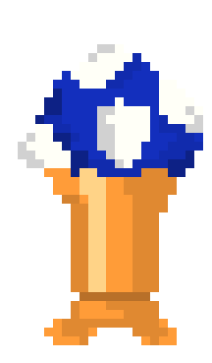 [25ede4] back blue mush