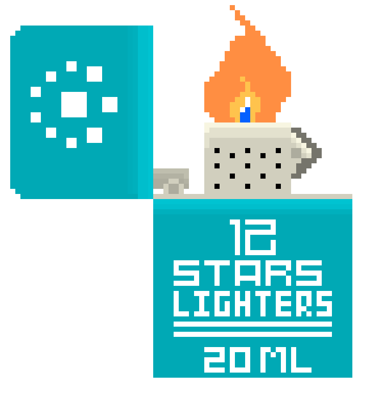 [9664c4] 12 Stars Lighters(TM) Lighter 
