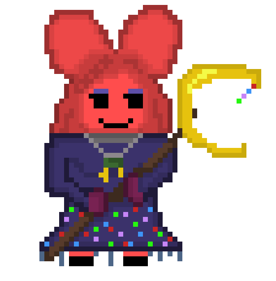 [ee8a01] Rosalina Nebula (Peggy Chime) Sprite (DnD Player)