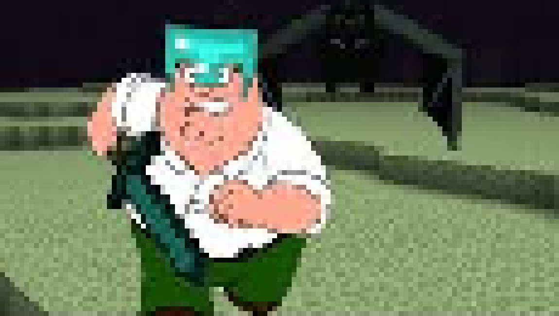 [990543] Peter Griffin in Minecraft