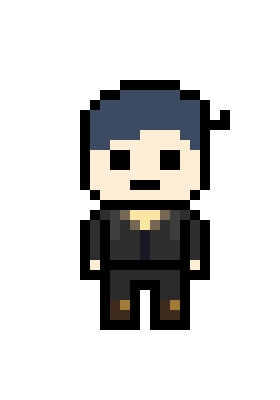[34a3f5] danganronpa pixel sprite base