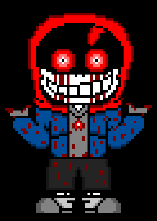 Tormentor!Sans shruging