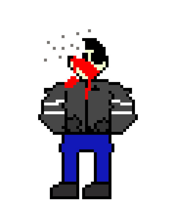 [de5b0d] humantale Marco (napstablook)  dust (attack)