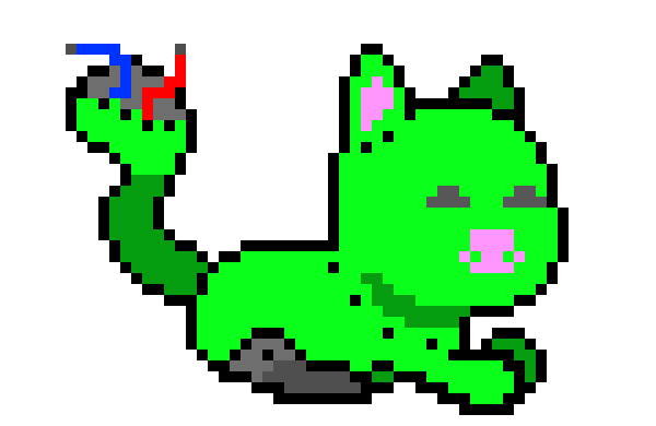 [3a33bd] (jumps on blues arm and falls asleep to try and calm him down-Speck