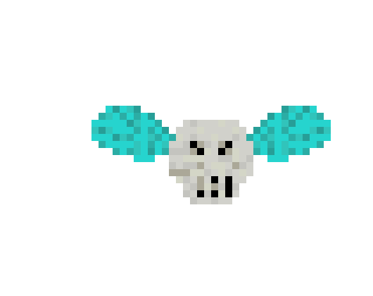 [9664c4] skull butterfly