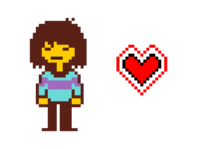 [e56fe5] Teenage Frisk Sprite