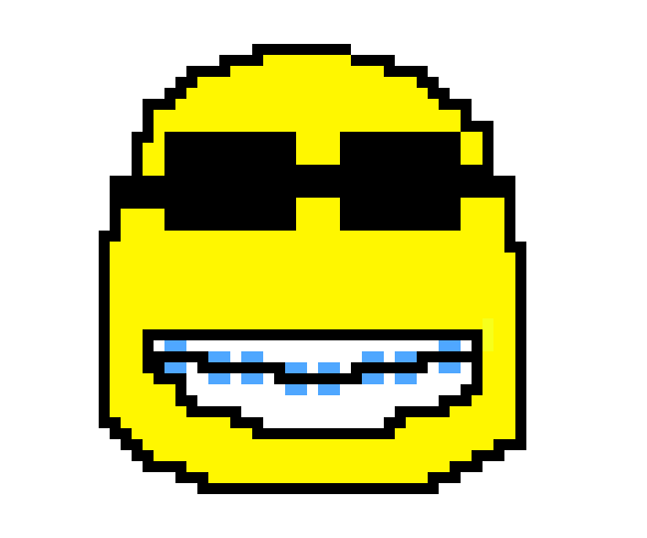 [9664c4] Emoji Pixel Art By: Grace Krane