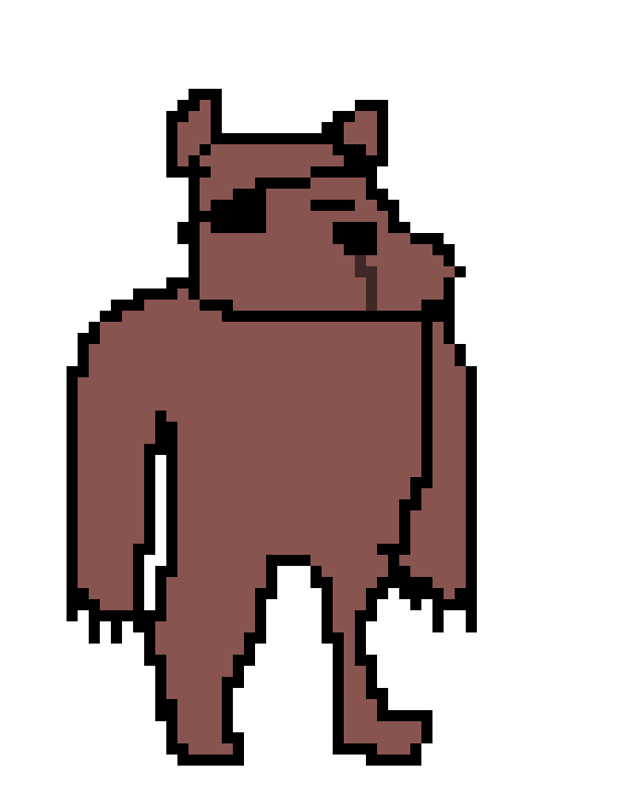 [9664c4] Urso Marrom guerreiro