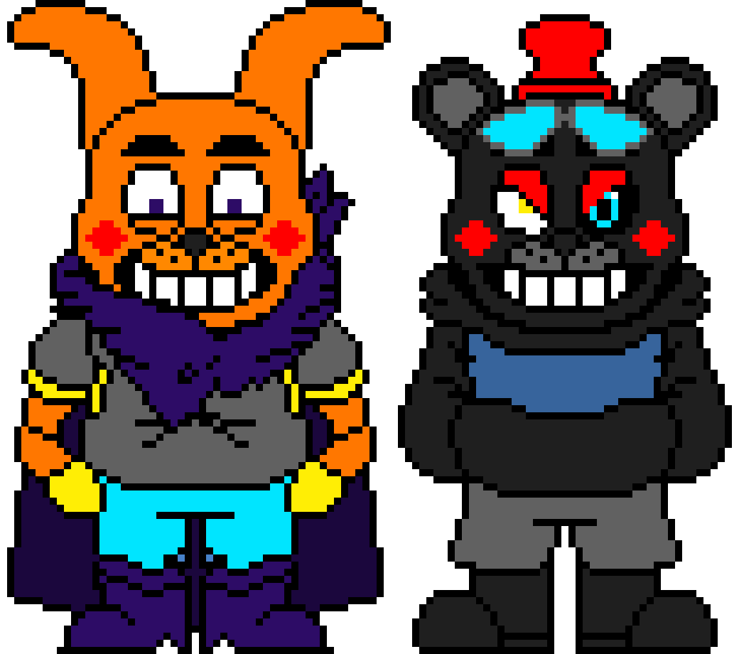 [9664c4] PeterPlay19 and his friend in FNaF 6