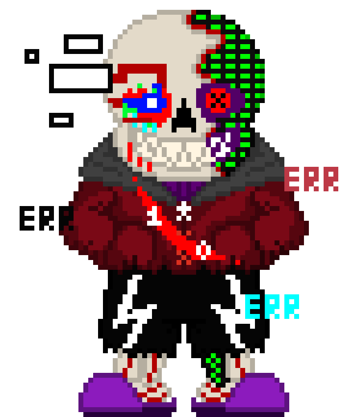 [63ceb7] Virus Sans, mixed with Fatal Error, and Error Sans