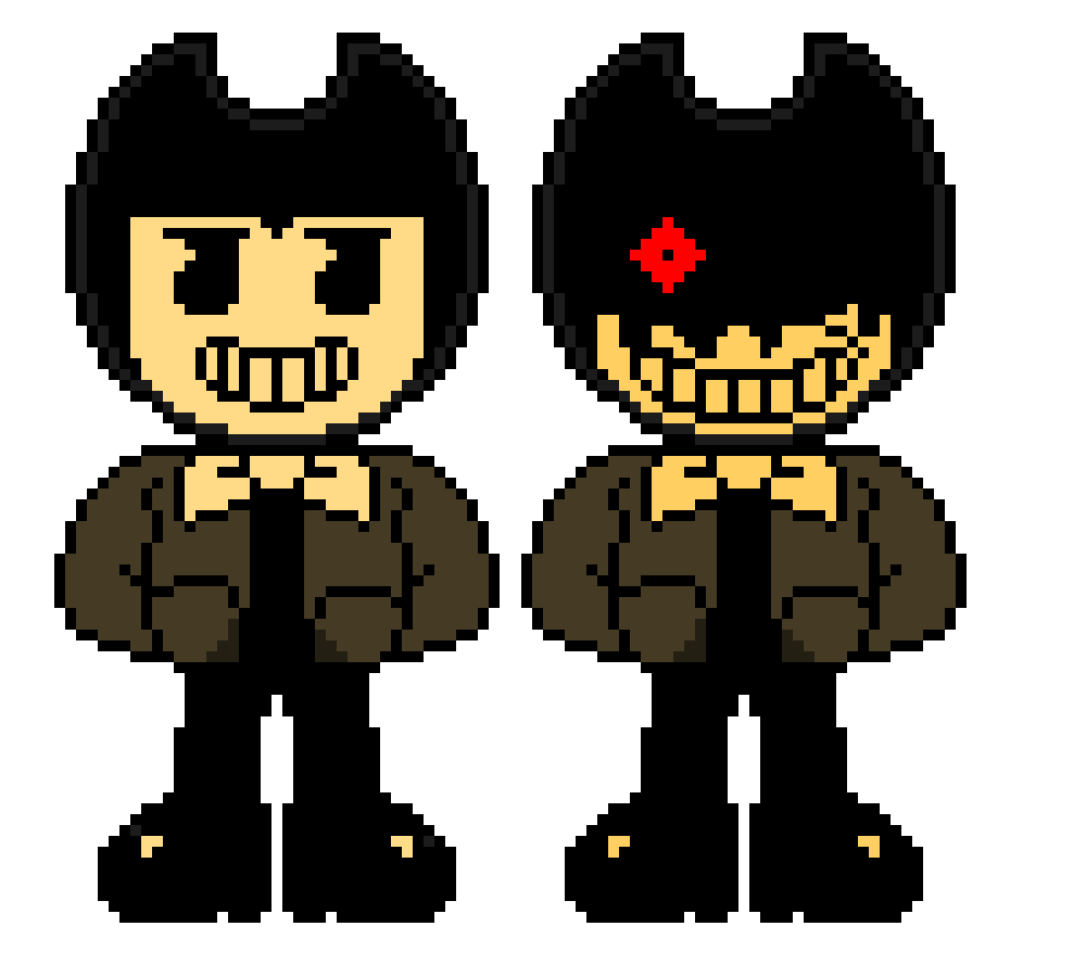 IndieTale Bendy and Genocide Bendy (modified)