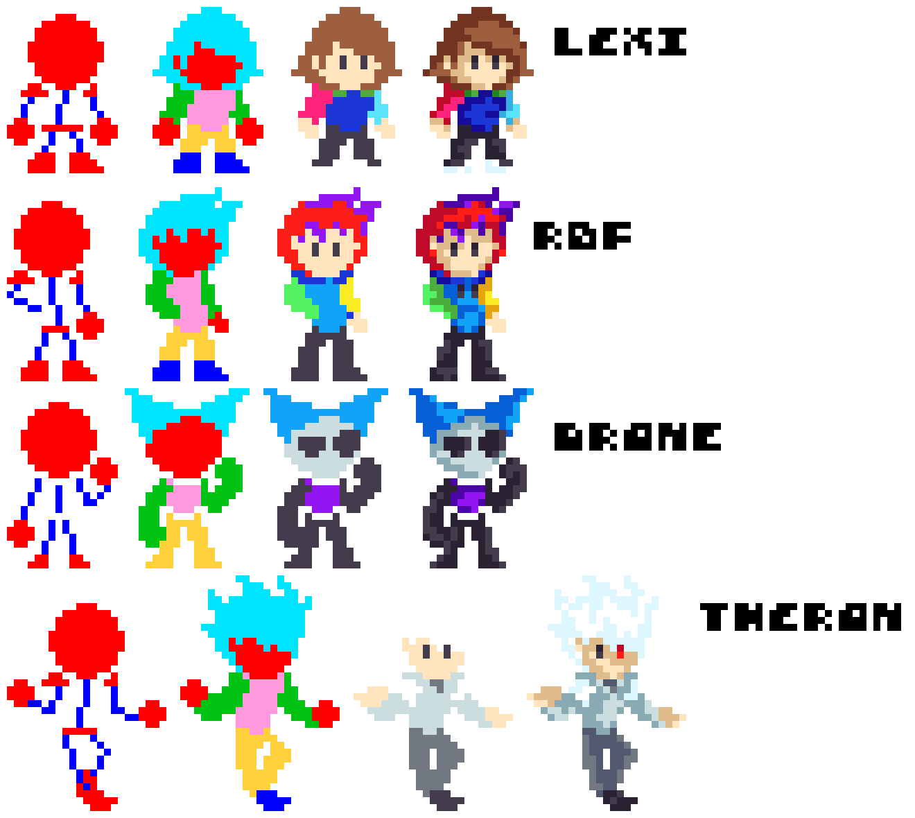 alright, with theron completed, the first four are done