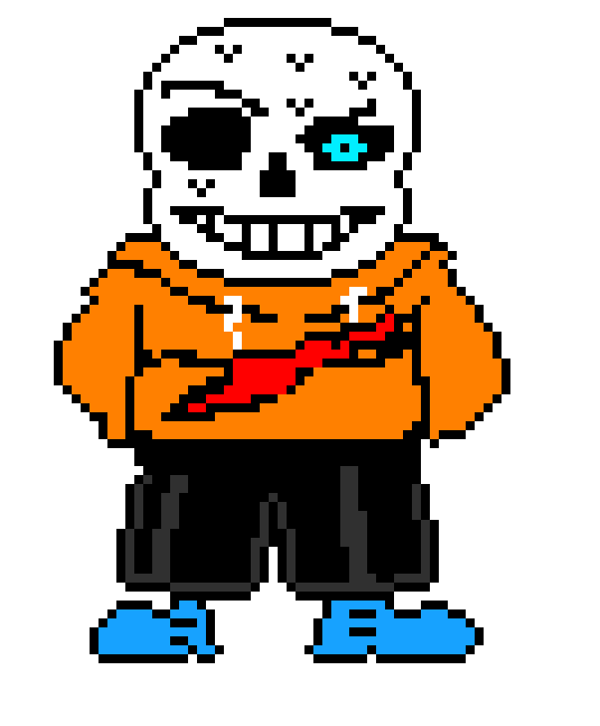 [9664c4] underswap sans with paps jacket