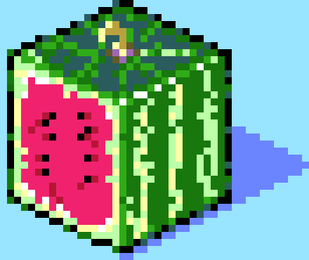 [9664c4] Square Watermelon