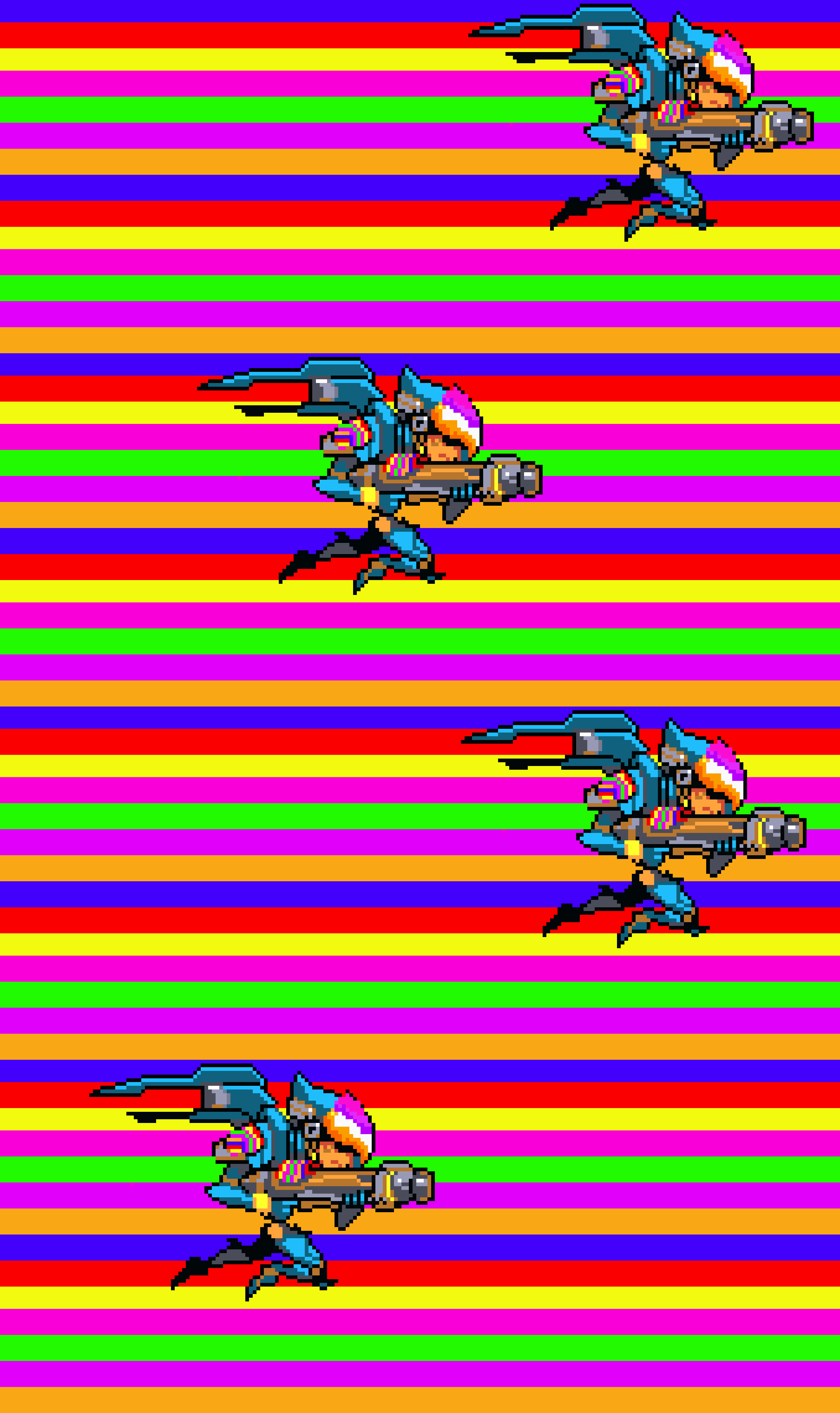 [df143a] Pharah Pride Pixel Art