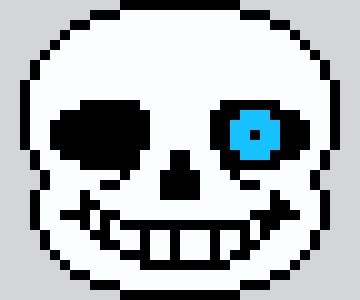 [c8ae48] sans blue eye