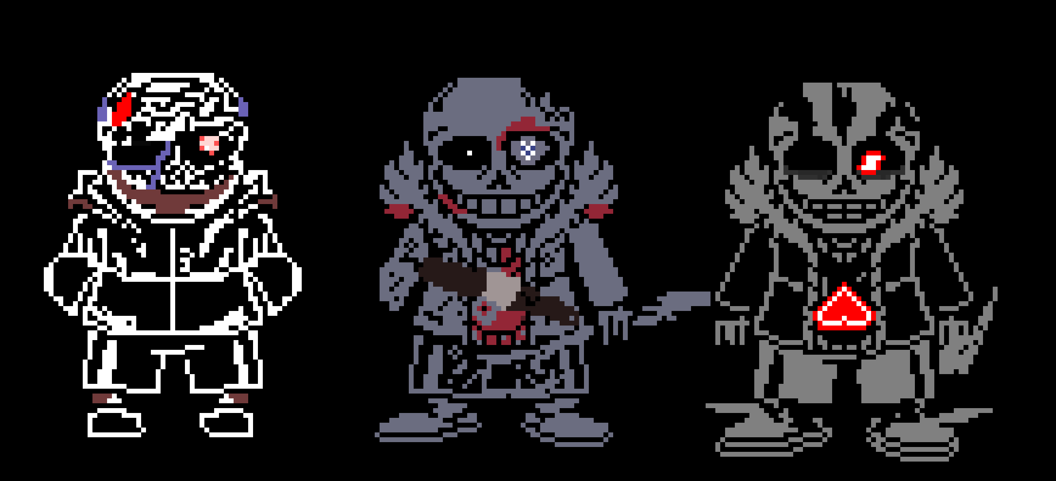 [7dc66f] Blood Splattered Triumvirate New Version