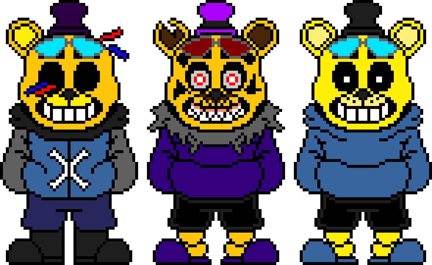 PeterPlay19 Nightmare and Withered V3