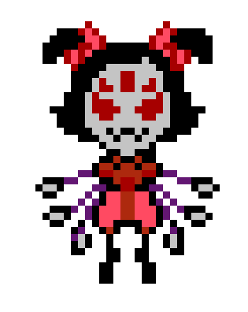 [18da68] Undertale Albino Muffet