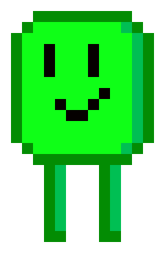 [fe198f] Green guy