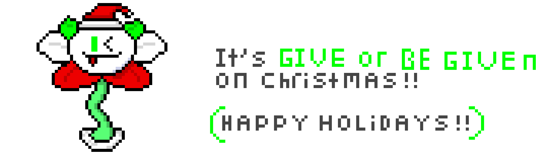 [9664c4] ChristmasTale Flowey